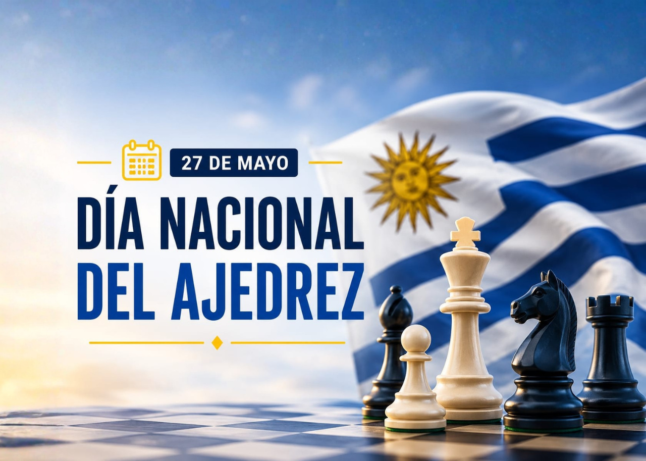 27 de mayo: Uruguay celebra el Día Nacional del Ajedrez